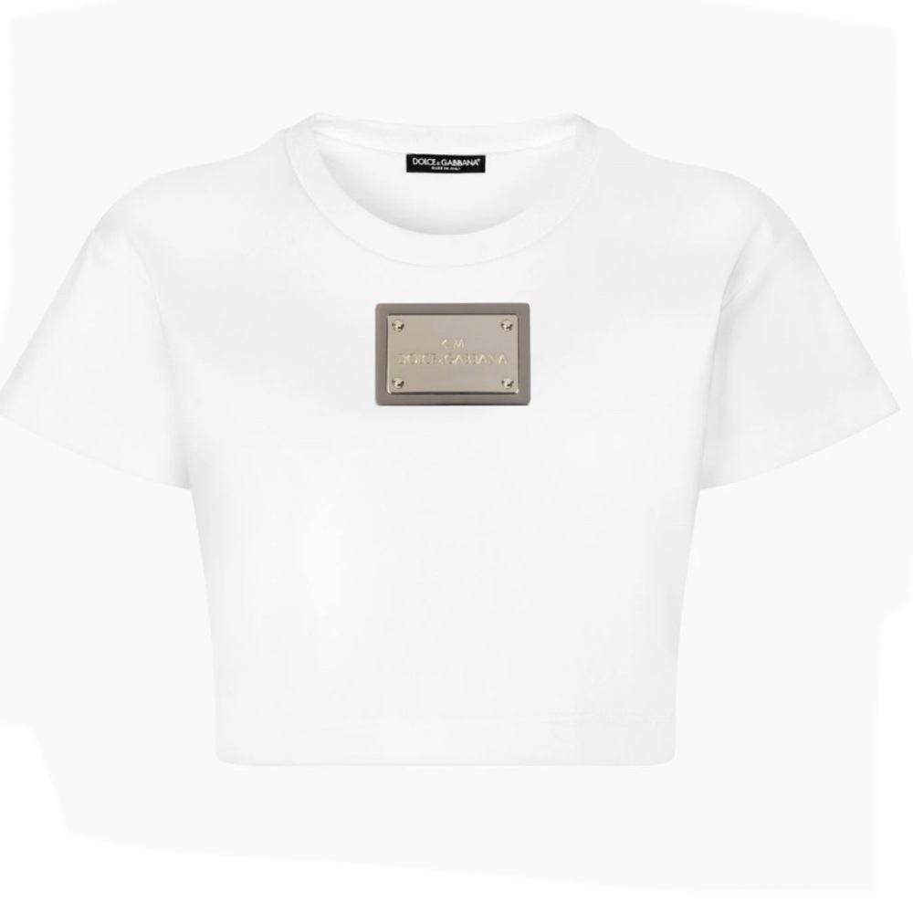 Dolce & Gabbana x Kim Cropped Tshirt - Picture 1 of 5